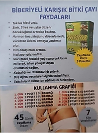 Nursima Biberiyeli Bitki Çayı 40 lı 1 paket