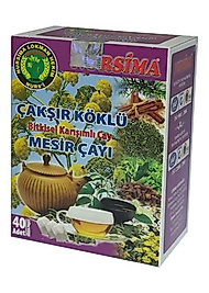 Çakşır Köklü Bitkisel Karışımlı Mesir Çayı 40 'lı Süzen Poşet