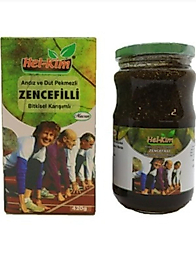 Hel-Kim Andız& Dut Pekmezli Zencefilli  Bitkisel Karışımlı Astım&Bronşit Macunu 420 gram