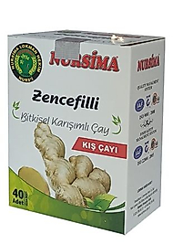 Zencefilli Bitkisel Karışımlı Çay 40 'lı Süzen Poşet