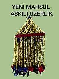 Askılı Üzerlik Otu Duvar Süsü 1 Adet