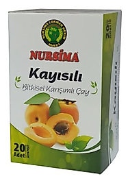 Kayısılı Bitkisel Karışımlı Çay 20 'li Süzen Poşet