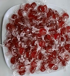 Güllü Gül kokulu Şeker 100 Gram